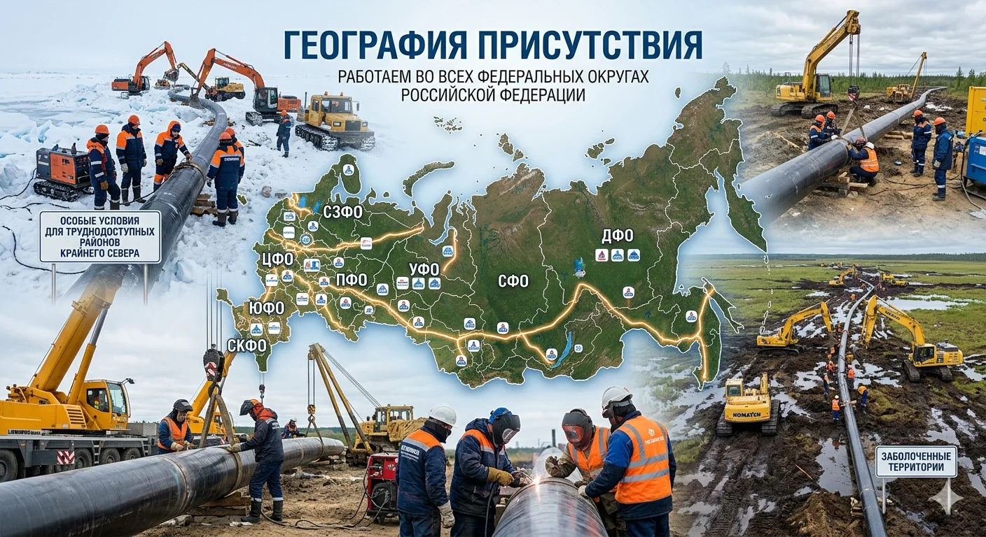 География присутствия СТС-Авто